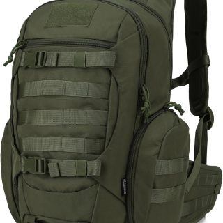 Tactical Molle Backpack for Men- 18L/28L EDC Hiking & Motorcycle Backpack
