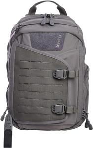 15L Tactical Sling - Lightweight 330D Nylon CCW Bag, Water-Resistant, with 500D MOLLE, and Ambidextrous Design, Wolf Grey