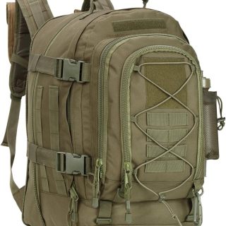 Military Tactical Backpack 3 Day Pack Expandable Backpack Army Daypack for Hiking Gym Sport Camping (Green) Brand: Koisgext