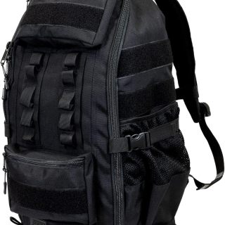 STEEL FITNESS Tactical Backpack and Gym Bag 1000D Nylon Black