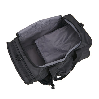 Leisure travel dry and wet separation tote bag, large capacity waterproof multi-functional bag, PU material gym bag