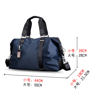 Large capacity short-distance travel bag, handbag, luggage bag, women's nylon travel bag, travel and gym bag