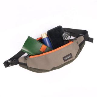 Custom Unisex Lightweight Waist Bag for Outdoor Running Custom Portable Belt Storage Solution with Zipper Closure