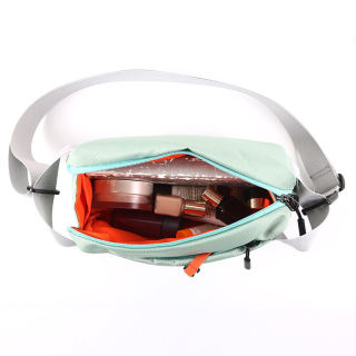 Custom Recycled Polyester Fanny Packs Unisex Casual Waist Bag with Water Proof Feature and Custom Logo