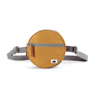 Custom Unisex Recycled Nylon Sports Waist Belt Bag Vintage Style with Zipper Closure