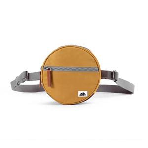 Custom Unisex Recycled Nylon Sports Waist Belt Bag Vintage Style with Zipper Closure