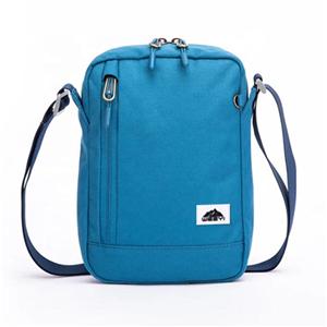 Custom Men's Vintage Crossbody Sling Bag with Zipper Closure for Travel and Hiking