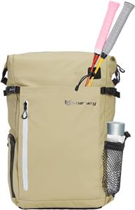 Pickleball Bag, Tennis & Badminton Sports Racket Backpack, Waterproof Large Capacity Sports Backpack with Shoe Compartment for Women Men