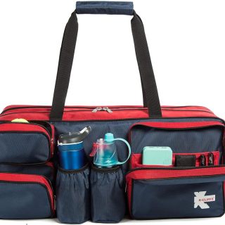 Tennis Racket Bag | Deluxe Ballistic Nylon | Shoe Compartment