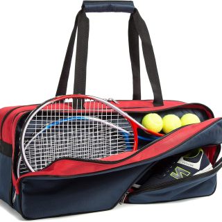 Tennis Racket Bag | Deluxe Ballistic Nylon | Shoe Compartment
