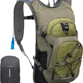 Hiking Water Backpack Women Men Hydration Pack Insulated Lightweight Day Hydropack with Storage for Hiking