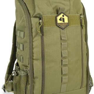 Breathable Waterproof Backpack, Lightweight Camping Backpack with MOLLE System-Green,Suitable for mountain climbing and outdoor hiking