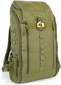 Atmungsaktiver, wasserdichter Rucksack, leichter Campingrucksack mit MOLLE-System – Grün, geeignet für Bergsteigen und Wandern.