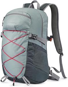 30L 軽量ハイキングバックパック 男女兼用 航空会社承認済み 旅行、ビジネス、ハイキングに最適 (グレー)