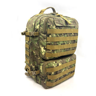 Tactical Vest Backpack First Aid Kit Camouflage Customization Large Capacity Flame Retardant Hiking Outdoor Waterproof Unisex Zipper