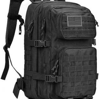 High-capacity Molle system waterproof fabric unisex tactical backpack for outdoor camping and travel