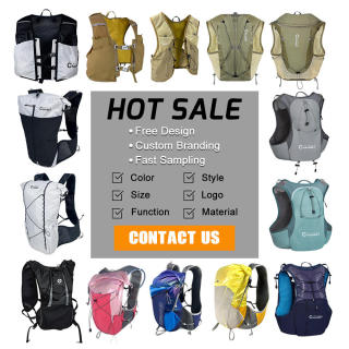 Custom-designed, functional, lightweight hydration vest, suitable for trail running, hiking, cycling, marathons, jogging, and other sports.