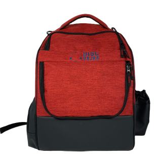 This large-capacity bag can hold 26+ frisbees. It's a unisex frisbee golf backpack with a hook-and-loop frisbee buckle for cycling.