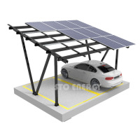 Sistema de montagem solar de alumínio para garagem
