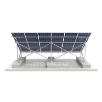 Sistema di montaggio solare a terra in alluminio STO-G1