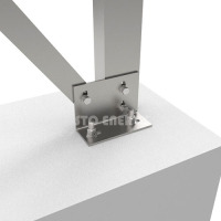 Suporte de montagem solar em aço STO-G2 C