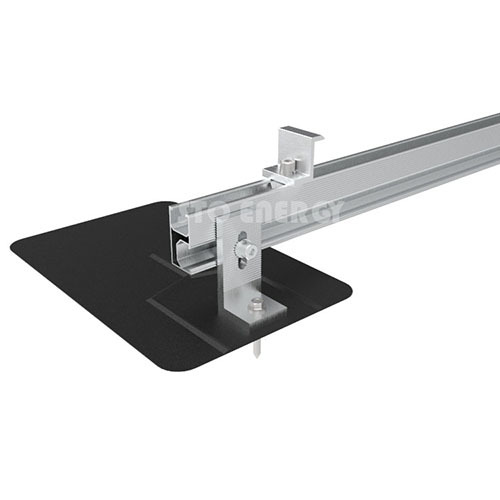 Asfalt Shingle Roof zonne-montagesysteem