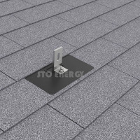 Asfalt Shingle Roof zonne-montagesysteem