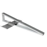 Montaje solar de techo plano con balasto