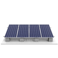 Verstellbares Solar-Montagesystem mit Neigungsdach