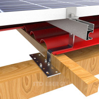 نظام تركيب الطاقة الشمسية لسقف البلاط