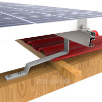 نظام تركيب الطاقة الشمسية لسقف البلاط