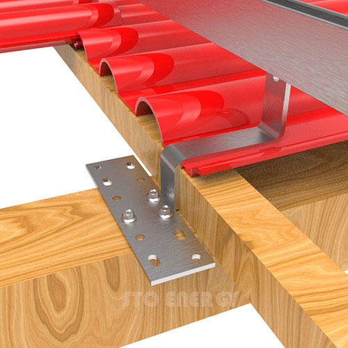 نظام تركيب الطاقة الشمسية لسقف البلاط