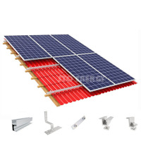 نظام تركيب الطاقة الشمسية لسقف البلاط