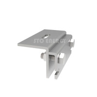 Stainless metal roof clamp