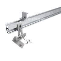 Stainless metal roof clamp