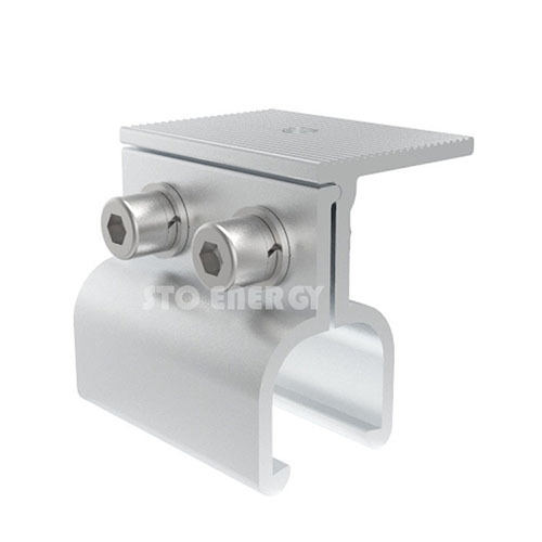 Standing seam roof clamp