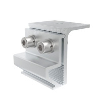 Braçadeira de telhado com costura permanente