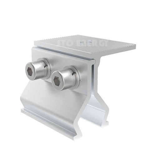 Braçadeira de telhado com costura permanente