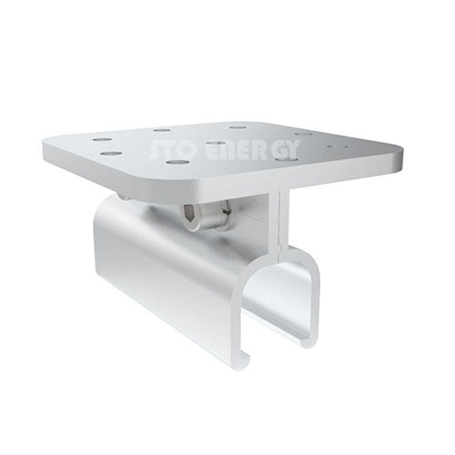 Braçadeira de telhado com costura permanente