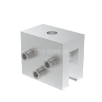 Braçadeira de telhado com costura permanente