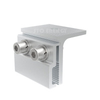 Braçadeira de telhado com costura permanente