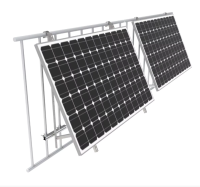 Sistema de montagem de painéis solares fotovoltaicos para varandas de apartamentos Balkonkraftwerk.