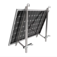 Sistema de montagem de painéis solares fotovoltaicos para varandas de apartamentos Balkonkraftwerk.