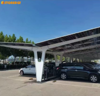 Solar Photovoltaic PanelSystem, 5kW/30kW Hybrid Integrated Solar Installation System, Modern Outdoor .