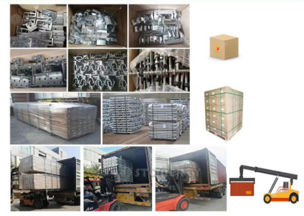 ภาพบรรจุภัณฑ์ ภาพการโหลดตู้คอนเทนเนอร์