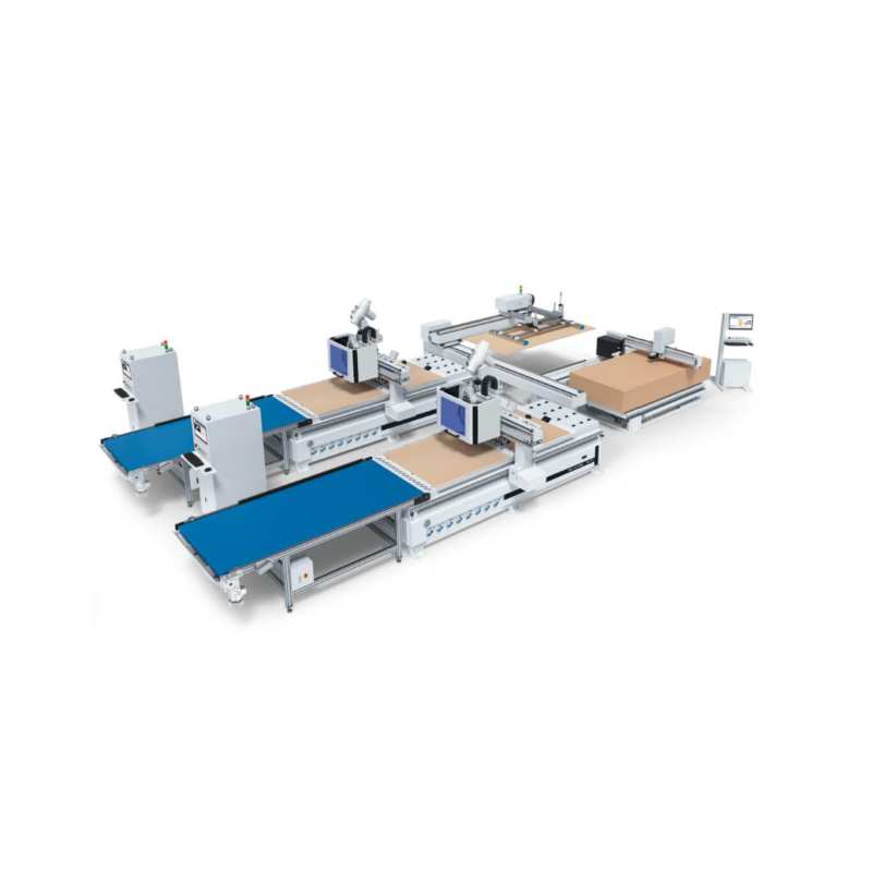 Máquina envasadora con cinta transportadora DS-F12
