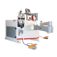 Special-shaped curve edge banding machine
