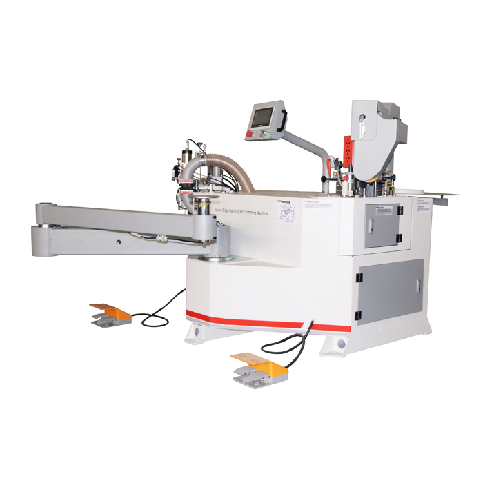 Special-shaped curve edge banding machine